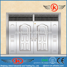 JK-SS9159 Luxus-Edelstahl-Eingangstür / doppelte Eingangstür für Luxus-Villa